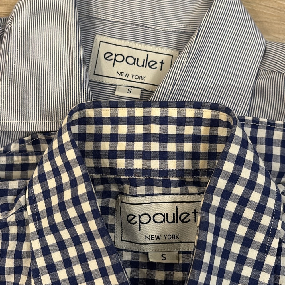 2 Epaulet Button Down Shirts - image 3